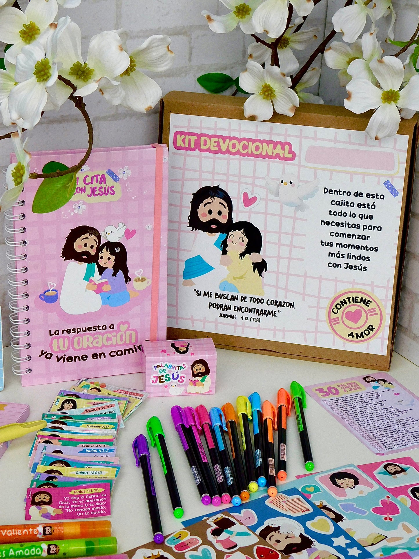 a) Kit Devocional para Estudio Bíblico