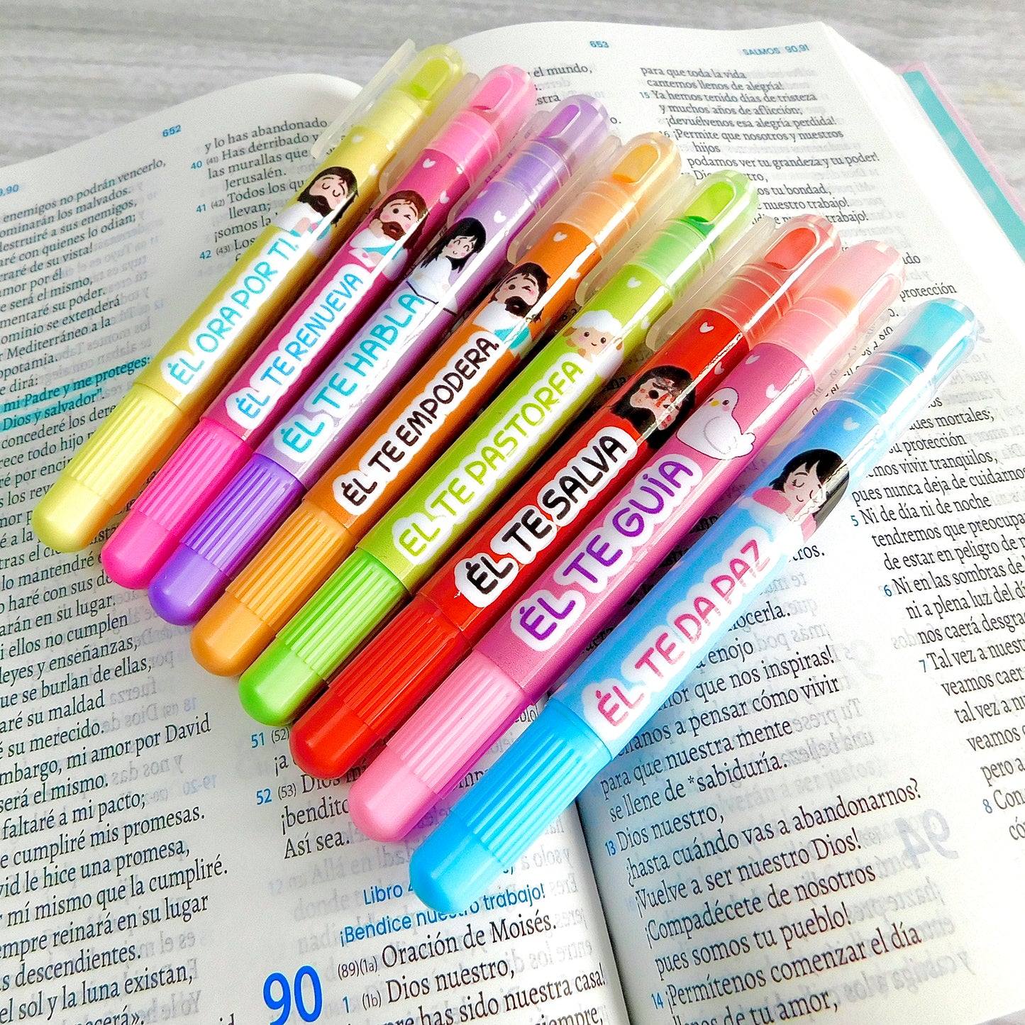 Resaltadores de Cera para Biblia