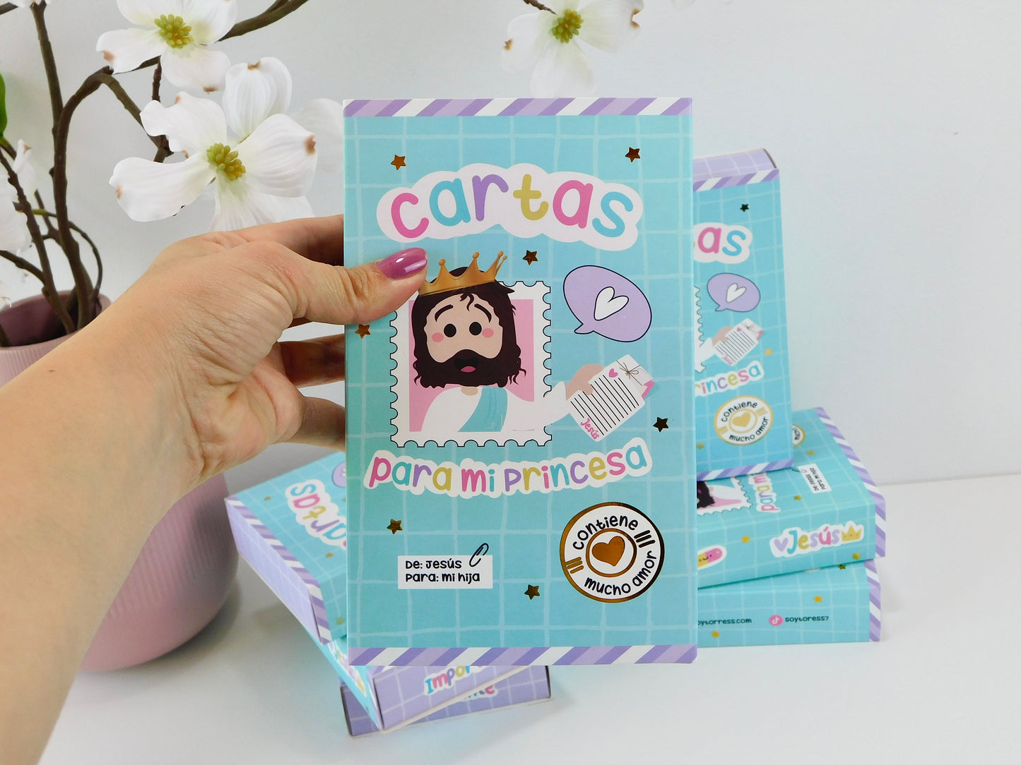 a) - Cartas para mi Princesa – 50 Mensajes de Jesús con Versículos Bíblicos