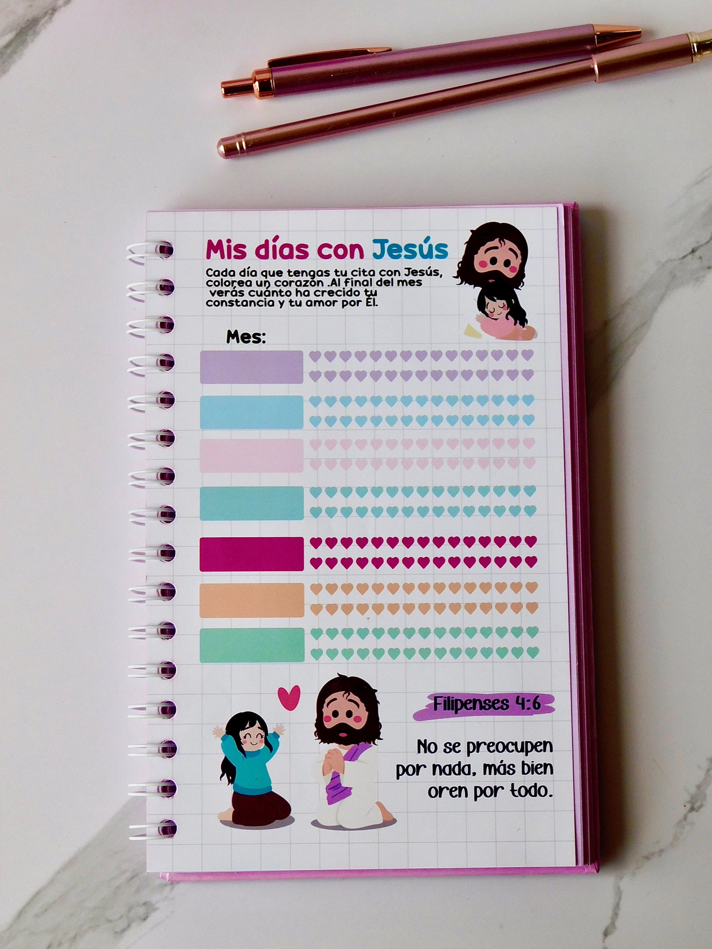 b- Libreta Devocional – Mi cita con Jesús