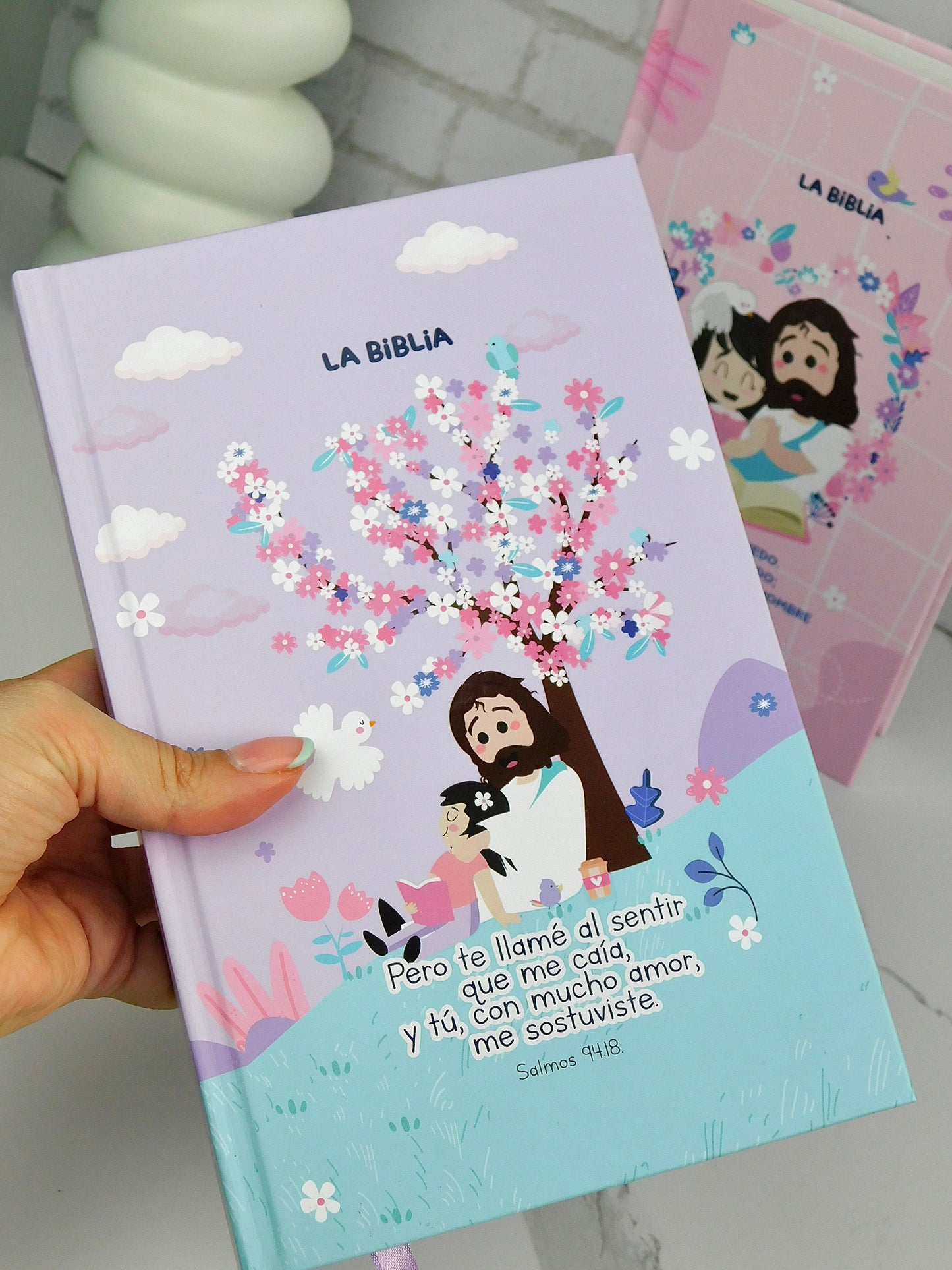 a-Biblia lila Soytorress – TLA con diseño especial para mujeres