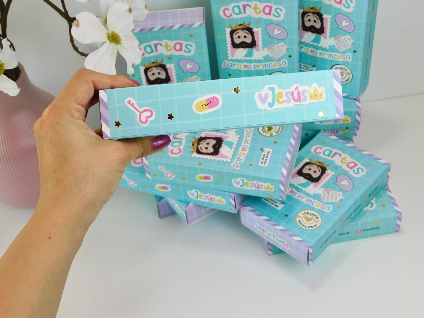 a) - Cartas para mi Princesa – 50 Mensajes de Jesús con Versículos Bíblicos