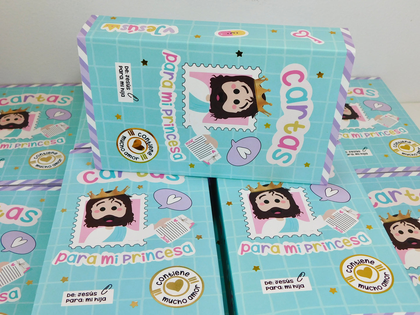 a) - Cartas para mi Princesa – 50 Mensajes de Jesús con Versículos Bíblicos