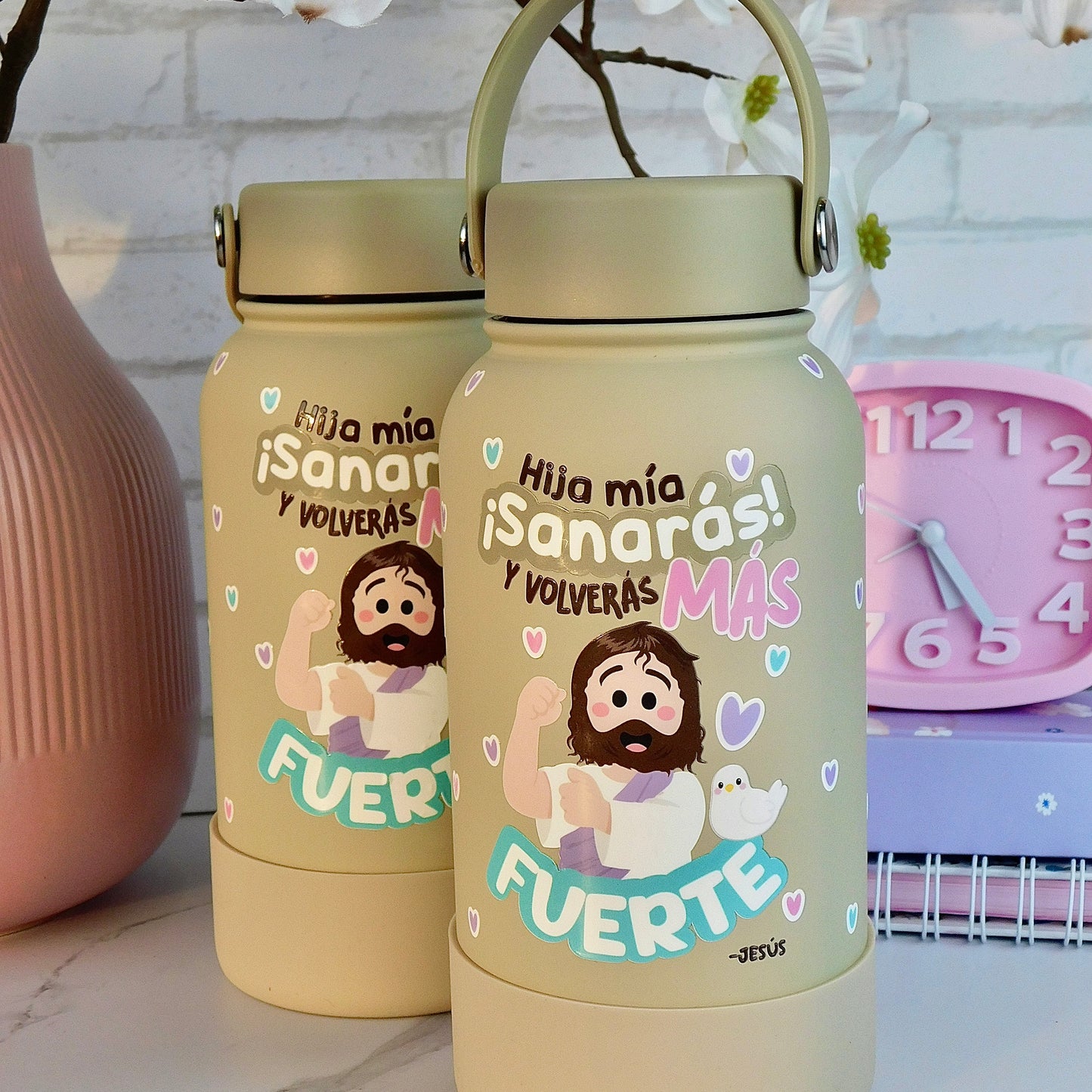 Termo Sanarás y volverás más fuerte 💜