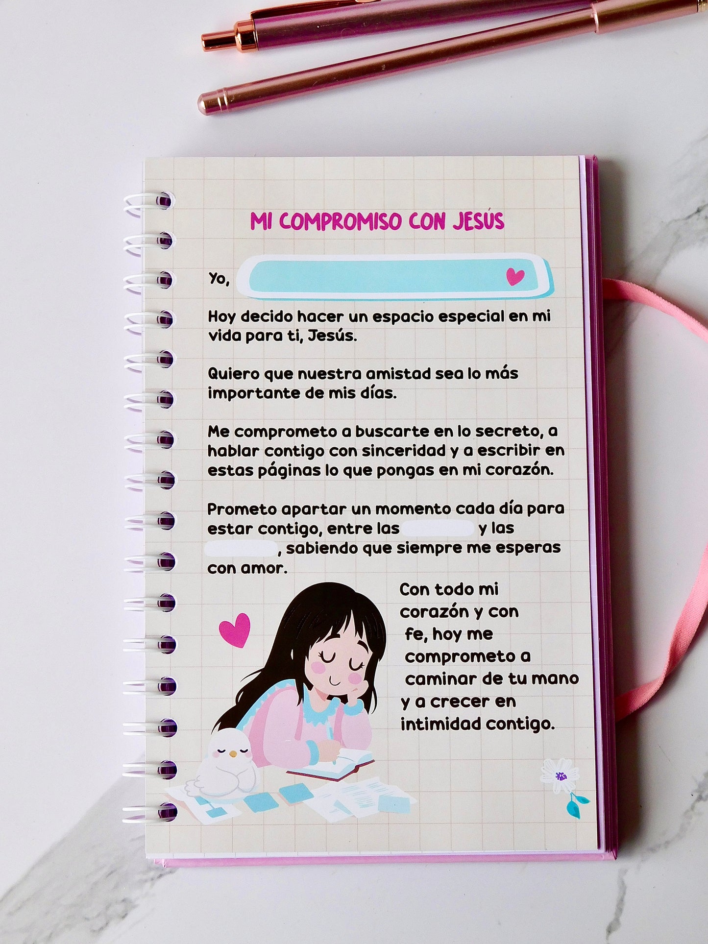 b- Libreta Devocional – Mi cita con Jesús