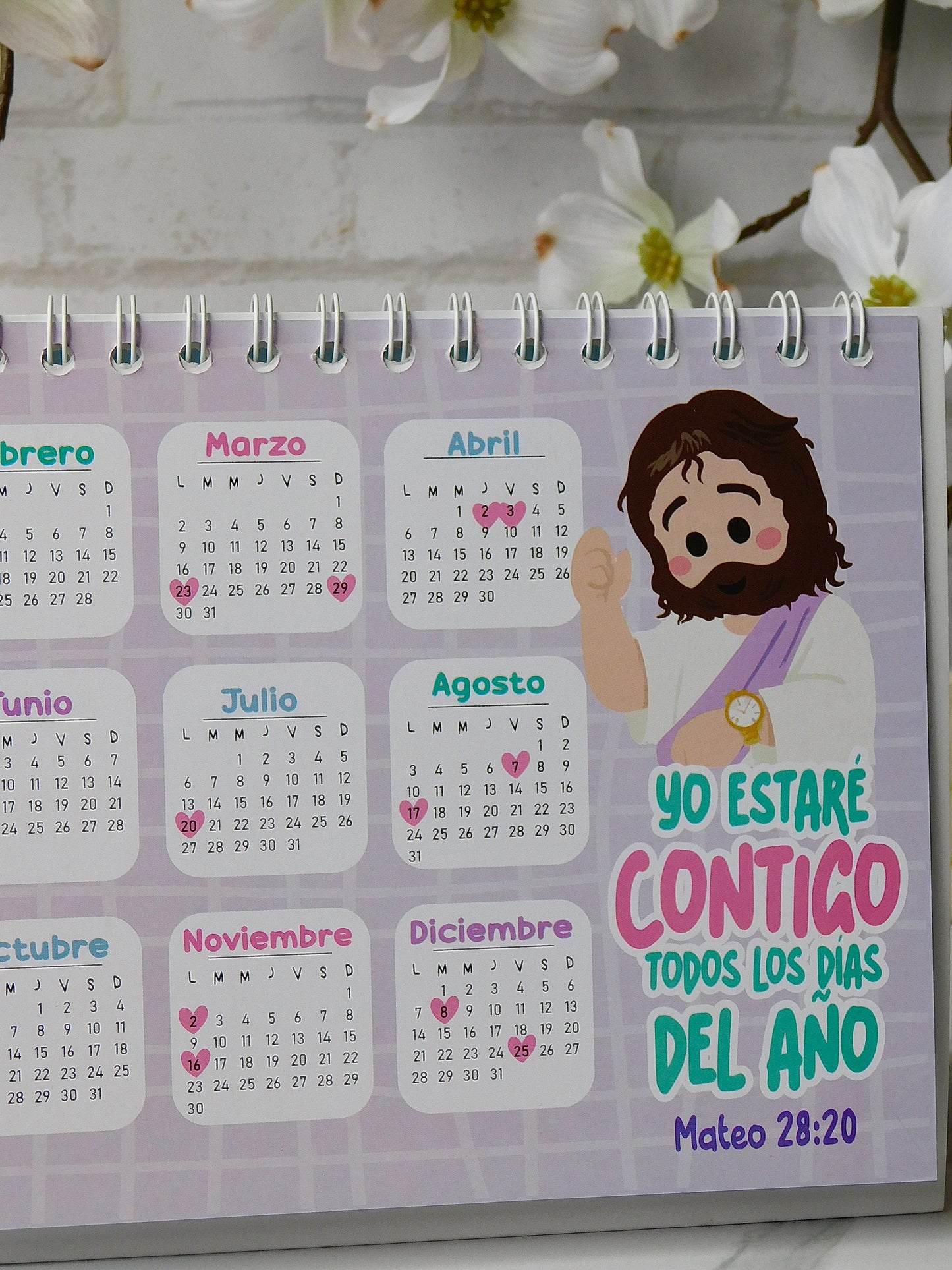 Calendario de escritorio 2026