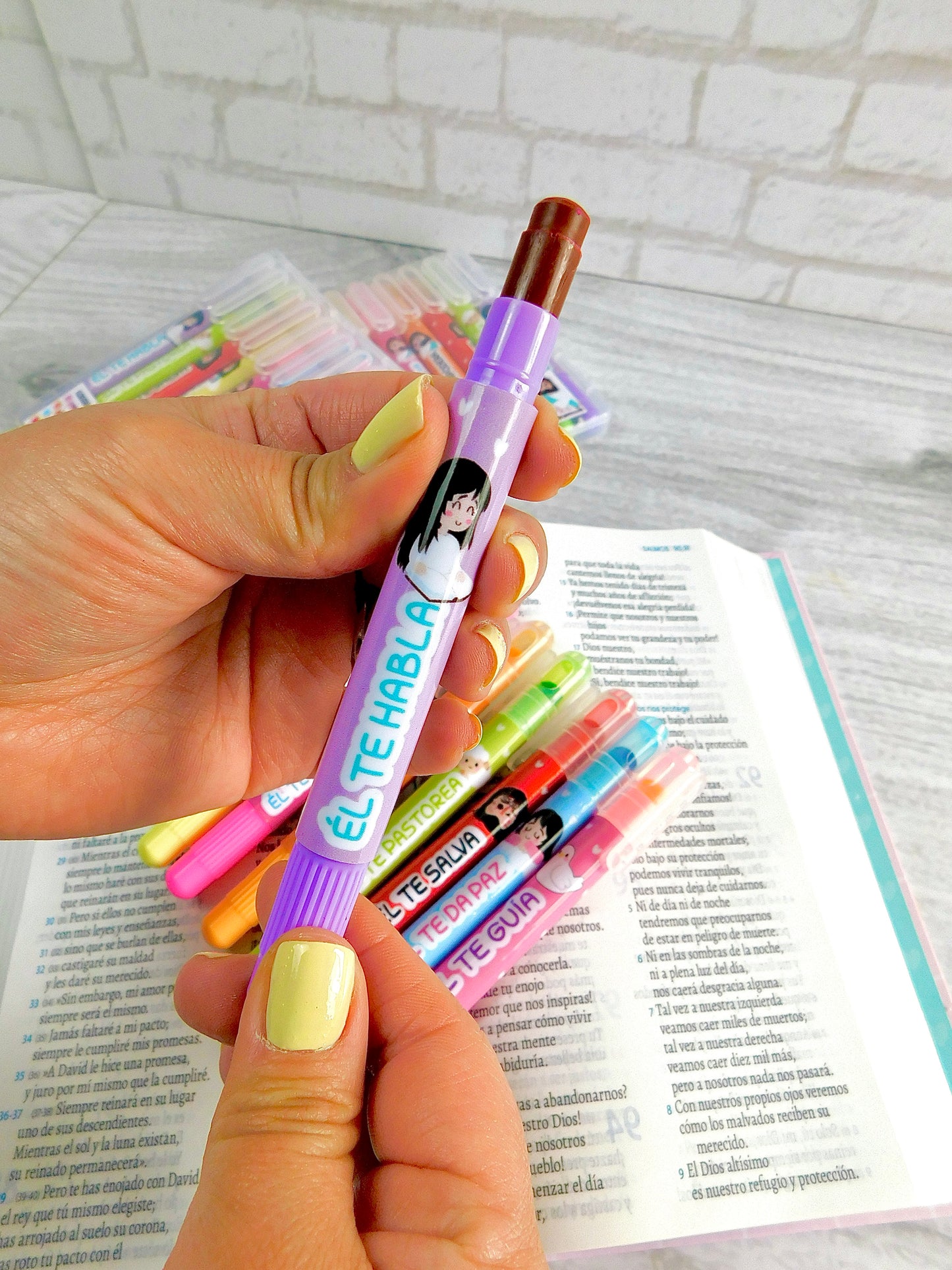 Resaltadores de Cera para Biblia