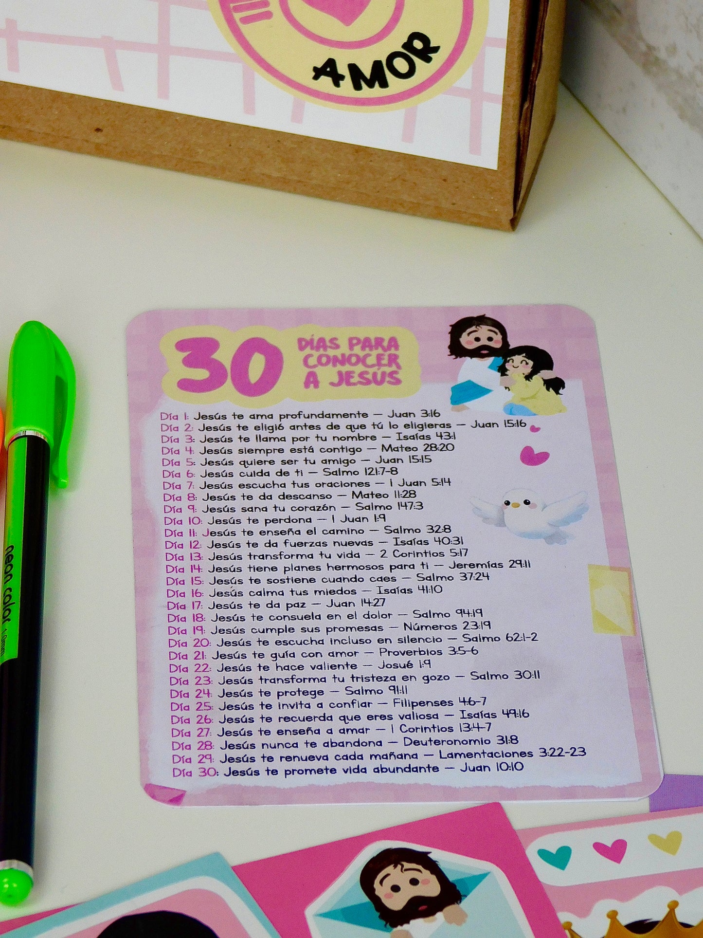 a) Kit Devocional para Estudio Bíblico