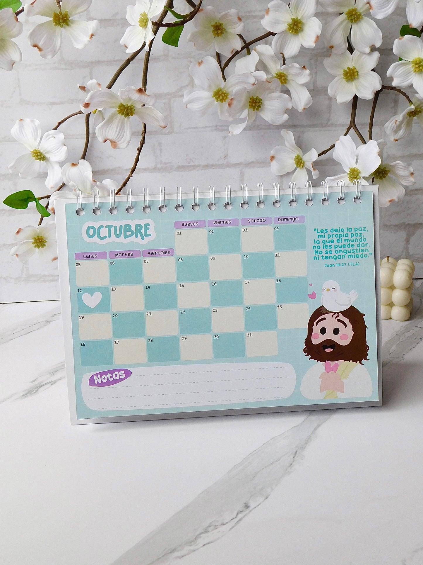 Calendario de escritorio 2026