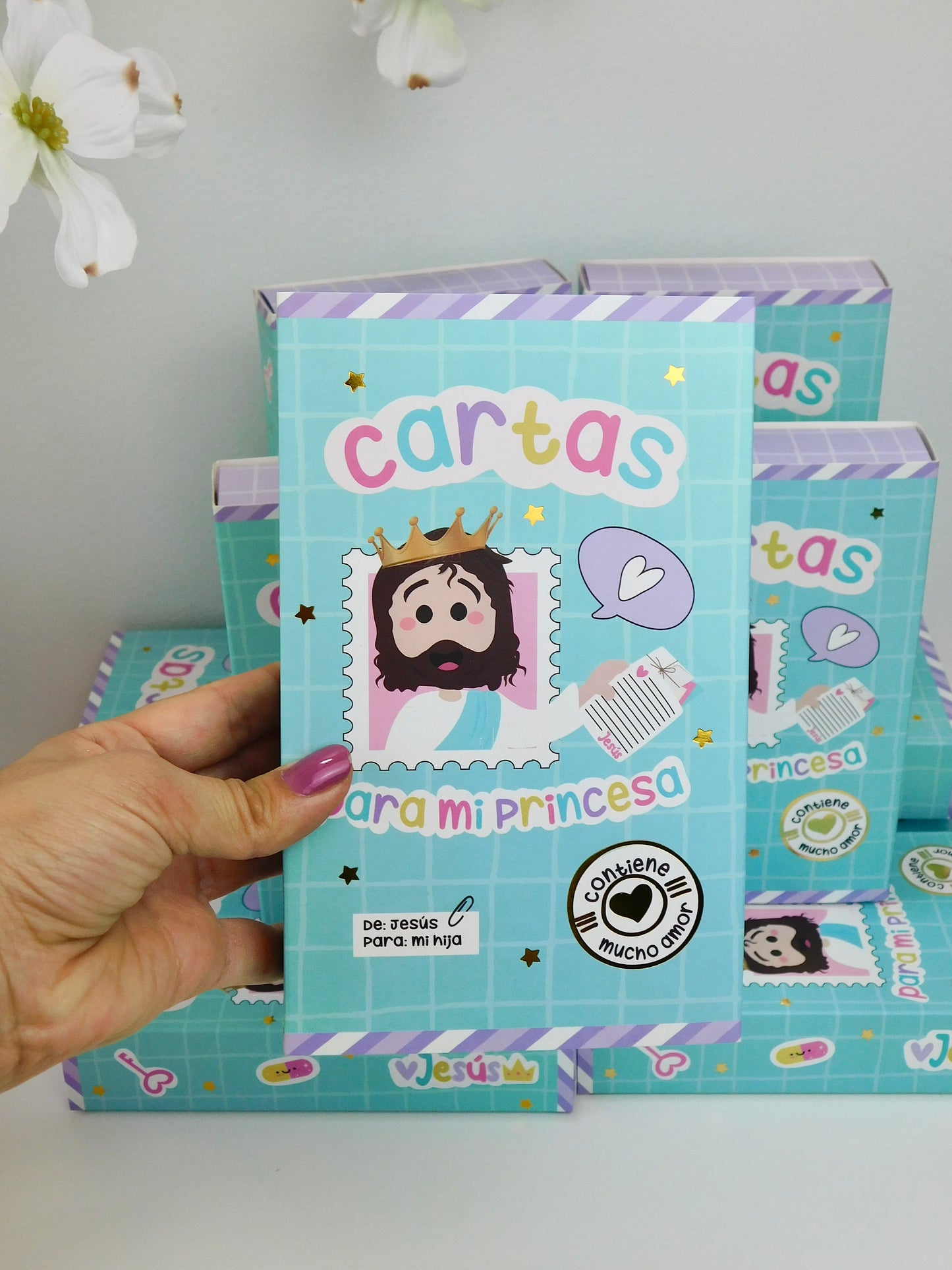 a) - Cartas para mi Princesa – 50 Mensajes de Jesús con Versículos Bíblicos