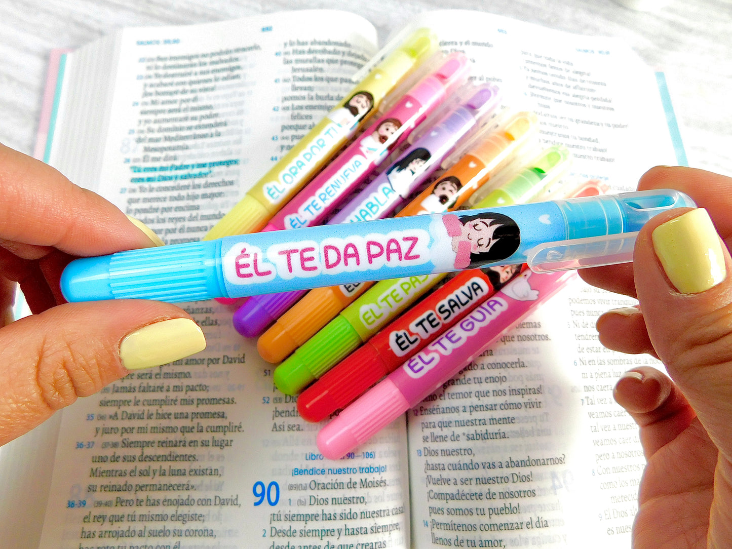 Resaltadores de Cera para Biblia