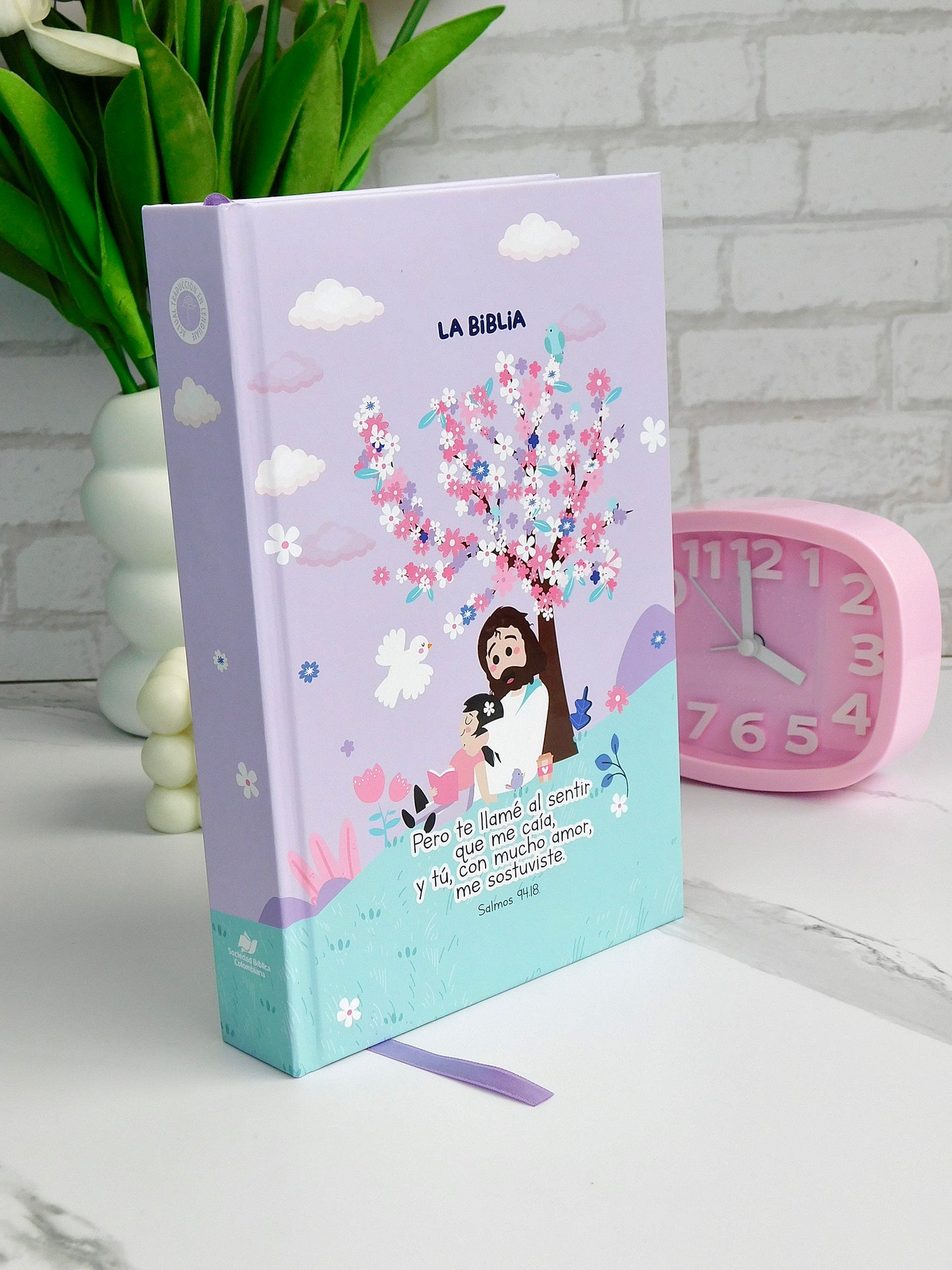 a-Biblia lila Soytorress – TLA con diseño especial para mujeres