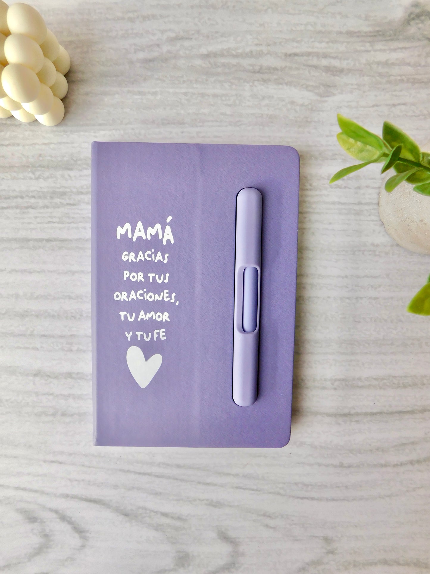Libreta Mamá – “Gracias por tus oraciones, tu amor y tu fe”