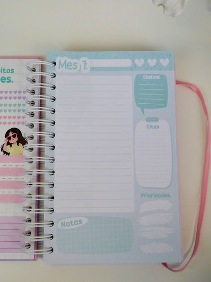 Agenda permanente Lila