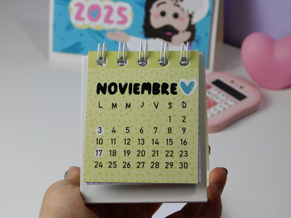 Mini Calendario de Mesa 2025 - Soytorress