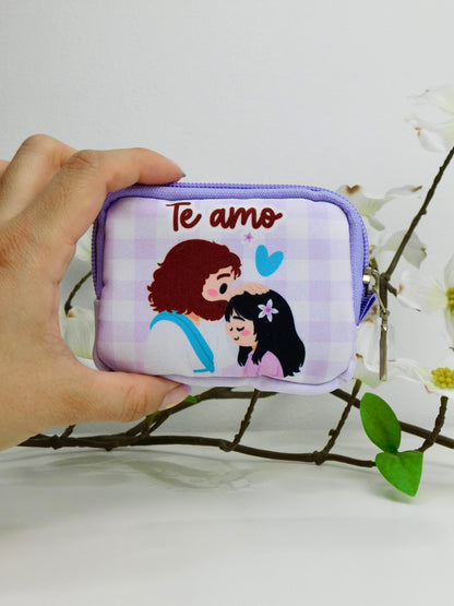 Monedero Te amo (Lila)