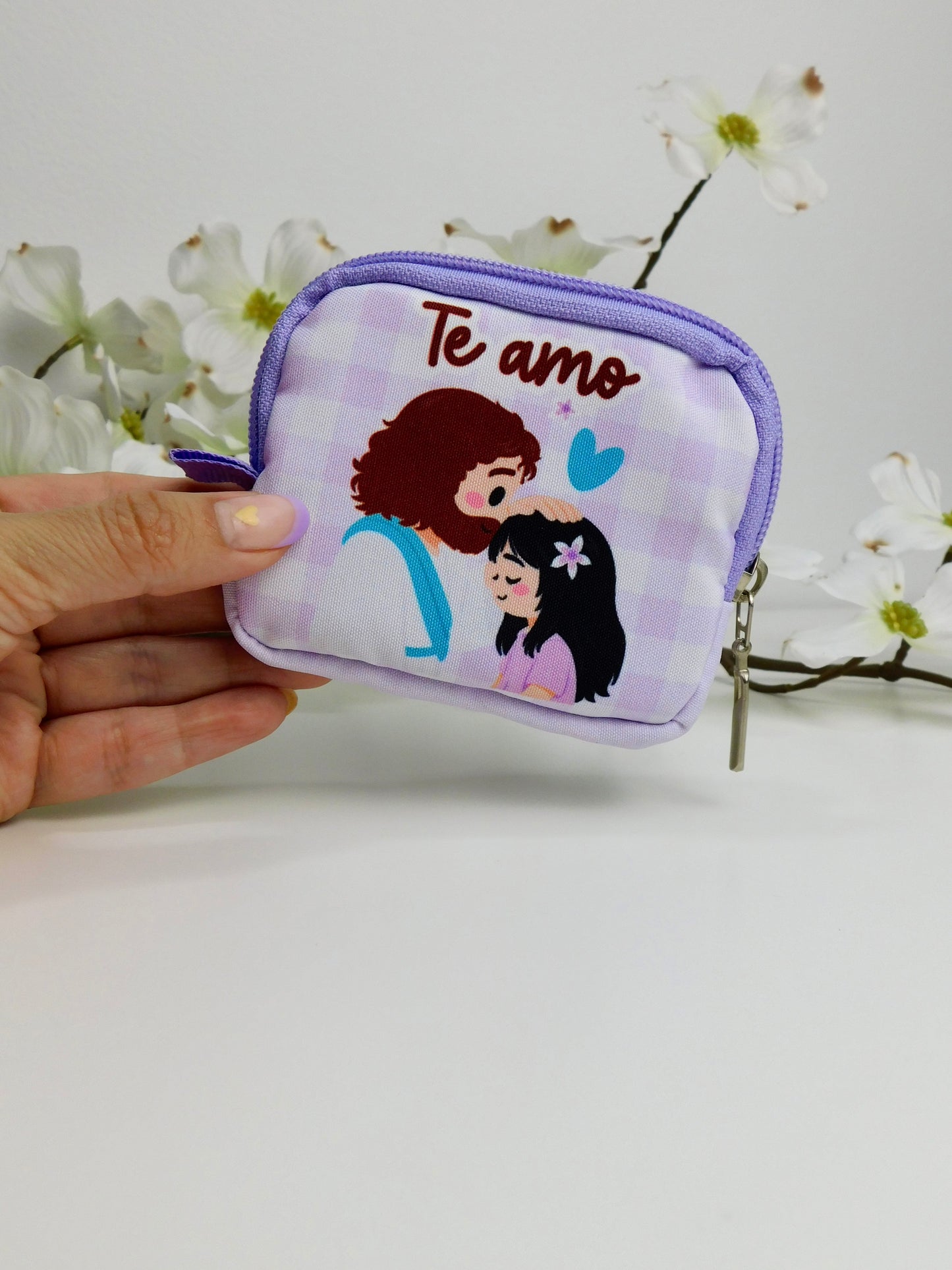 Monedero Te amo (Lila)