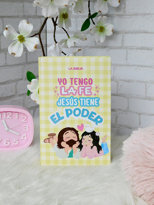Biblia TLA – Yo tengo la fe, Jesús tiene el poder (Amarilla)