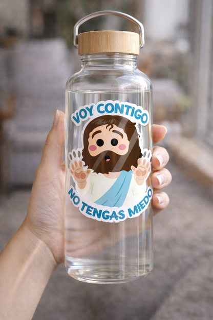 Adhesivo “Voy contigo. No tengas miedo”