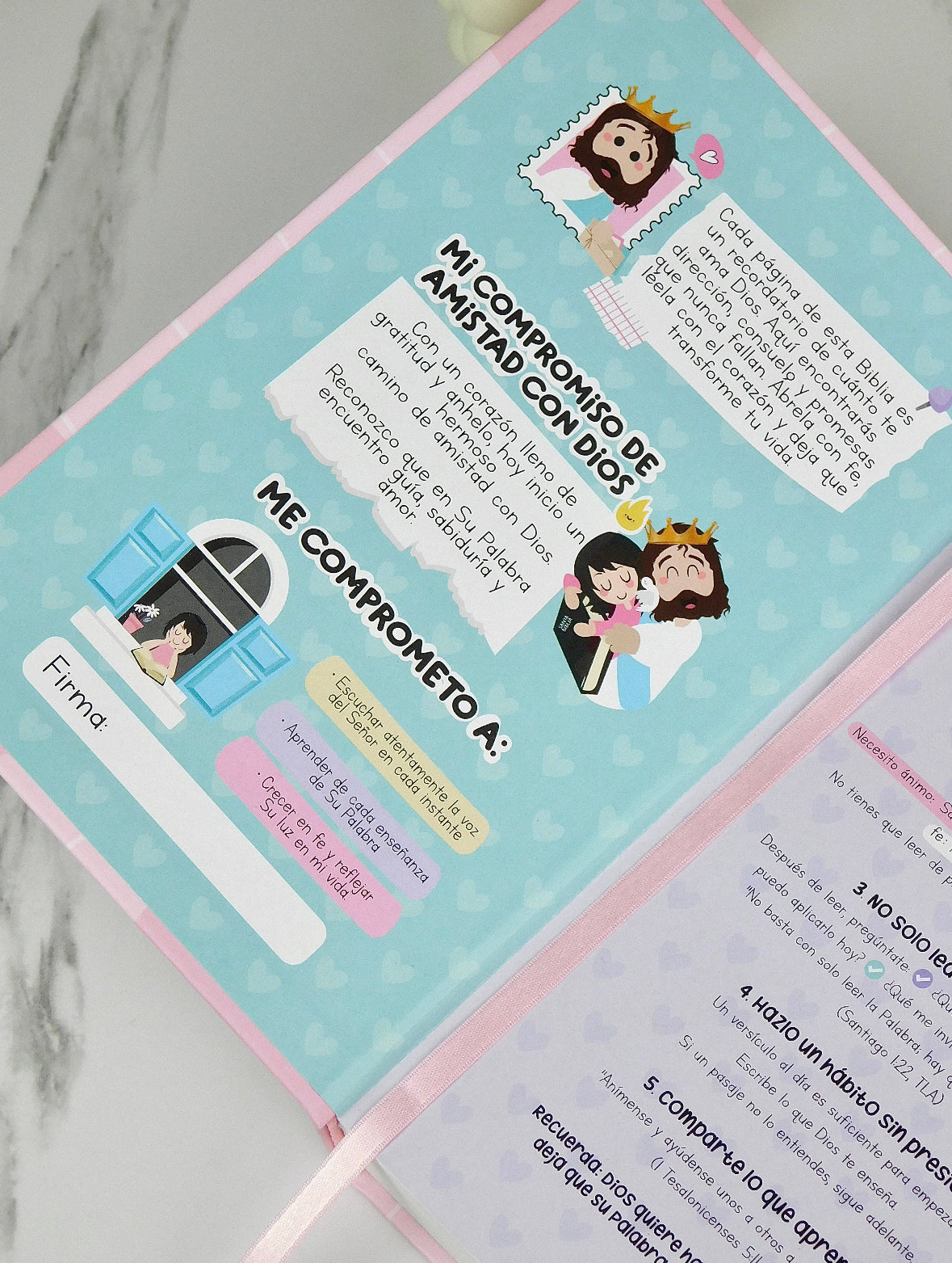 Biblia rosa Soytorress – TLA con diseño exclusivo para mujeres