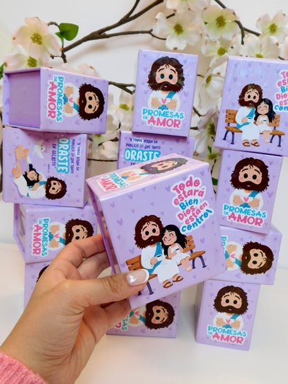 a- Caja promesas de amor