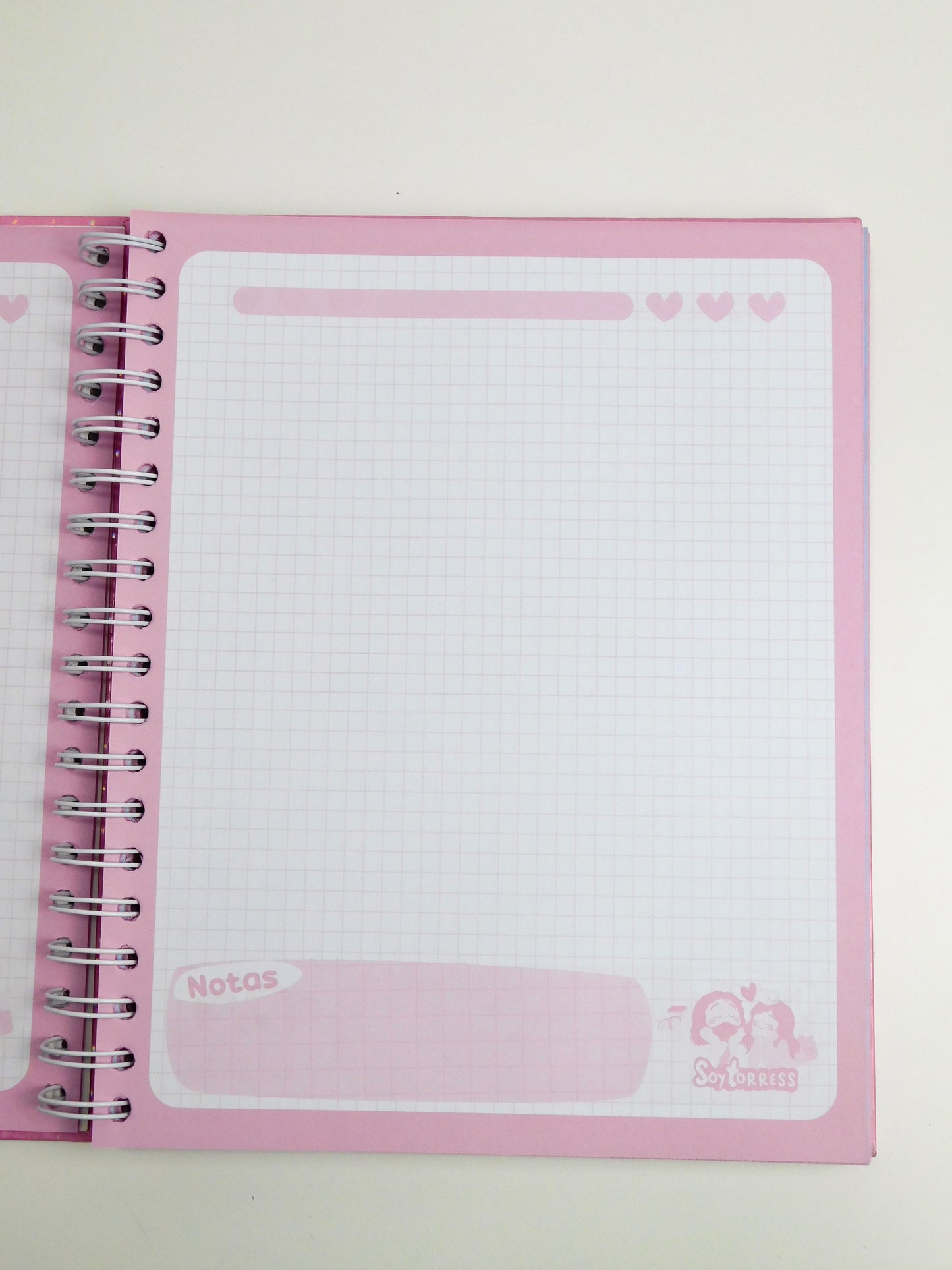 Cuaderno 5 materias – “Todo estará bien, Dios está en control” (rosa)