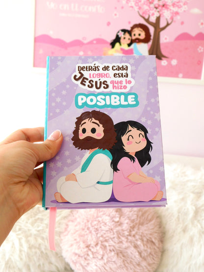 Libreta Detrás de cada logro está Jesús