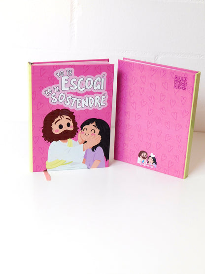 Libreta “Yo te escogí, yo te sostendré”