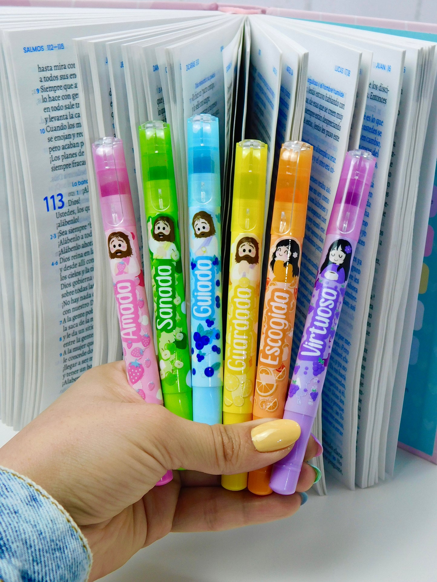 Resaltadores de Cera para Biblia