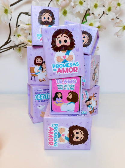 a- Caja promesas de amor