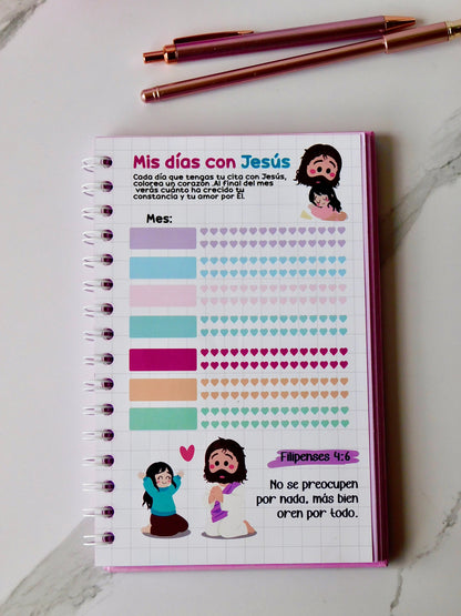 b- Libreta Devocional – Mi cita con Jesús