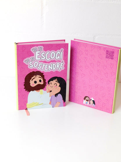 Libreta “Yo te escogí, yo te sostendré”