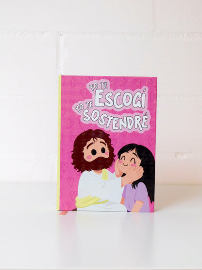 Libreta “Yo te escogí, yo te sostendré”