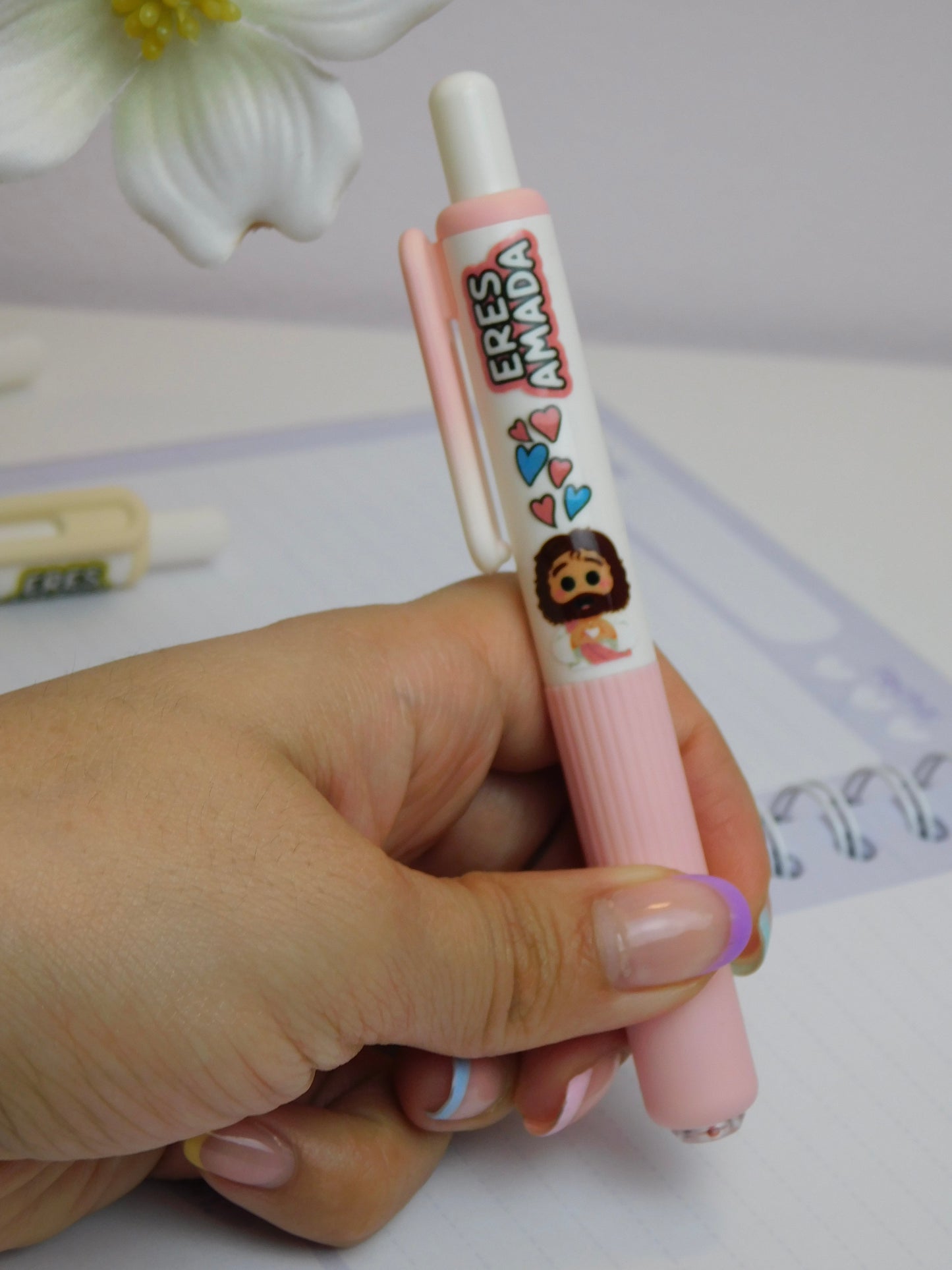 Lapicero pastel Eres Amada