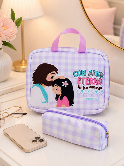 a- Organizador lila