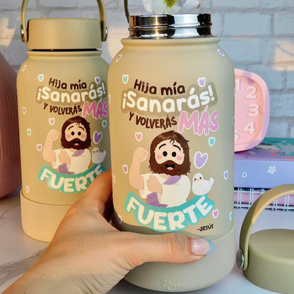 Termo Sanarás y volverás más fuerte 💜