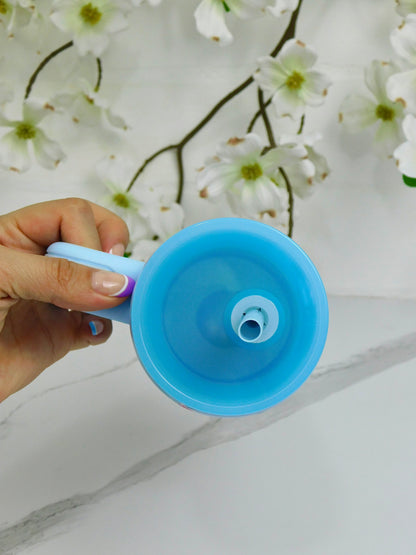 Vaso Termo “Cafecito con Jesús” Azul