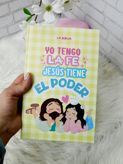 Biblia TLA – Yo tengo la fe, Jesús tiene el poder (Amarilla)