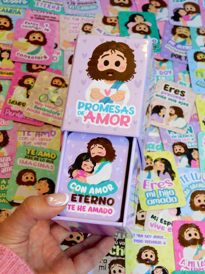 a- Caja promesas de amor