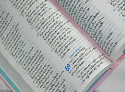 Biblia rosa Soytorress – TLA con diseño exclusivo para mujeres