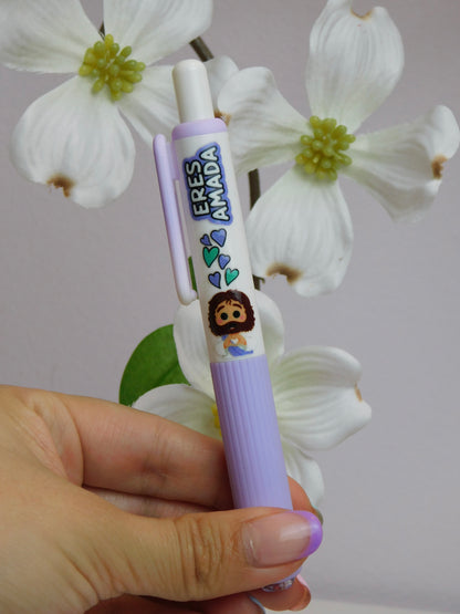 Lapicero pastel Eres Amada