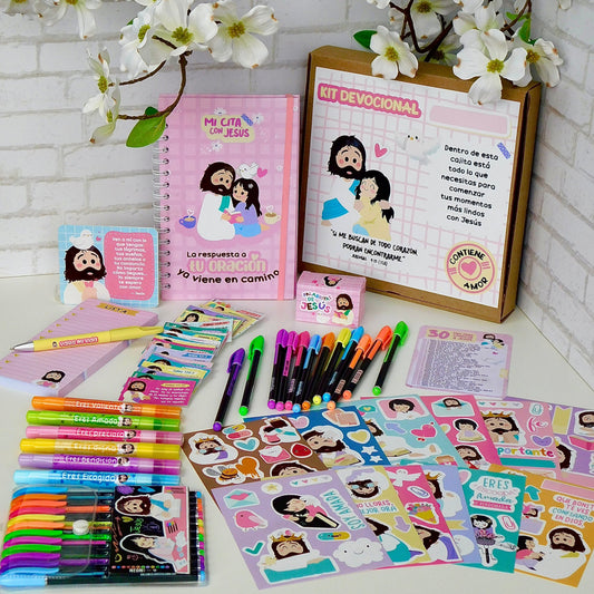 a) Kit Devocional para Estudio Bíblico