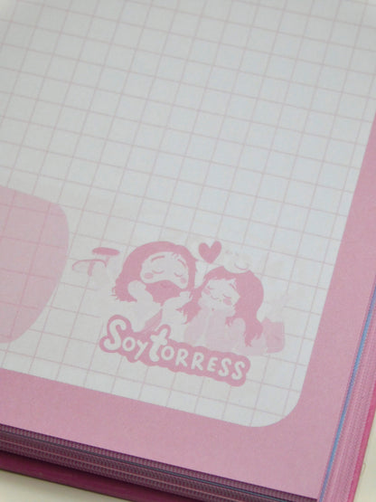 Cuaderno 5 materias – “Todo estará bien, Dios está en control” (rosa)