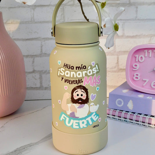 Termo Sanarás y volverás más fuerte 💜