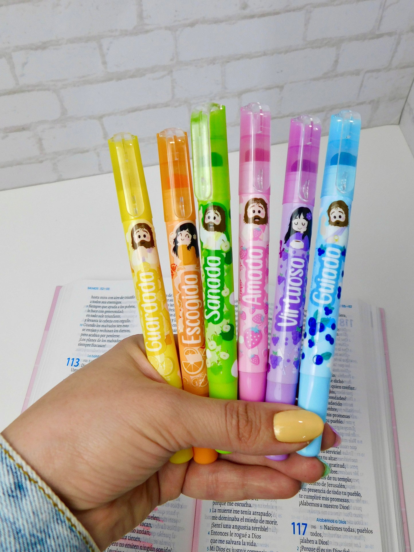 Resaltadores de Cera para Biblia