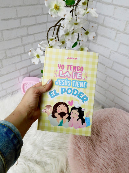 Biblia TLA – Yo tengo la fe, Jesús tiene el poder (Amarilla)