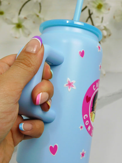 Vaso Termo “Cafecito con Jesús” Azul