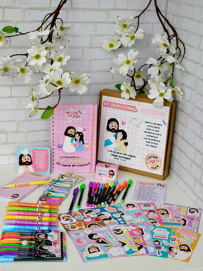 a) Kit Devocional para Estudio Bíblico