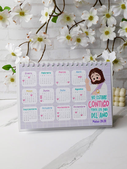Calendario de escritorio 2026