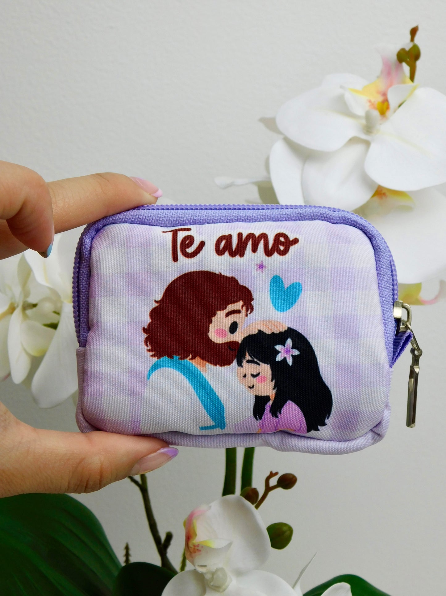 Monedero Te amo (Lila)